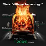 Ciays Smokeless Firepit, 19 Inch