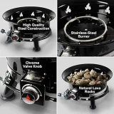 Firebowl Mega Outdoor Propane Gas Fire Pit