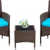 3-Piece Wicker Patio Set