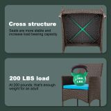3-Piece Wicker Patio Set