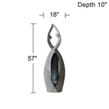 Modern Zen Outdoor Floor Water Fountain